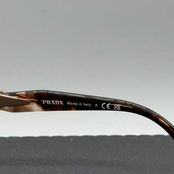 Prada Womens Eyeglasses Frames PR56Z 55 18 140 Rose Gold Tortoise READ - Picture 5 of 12
